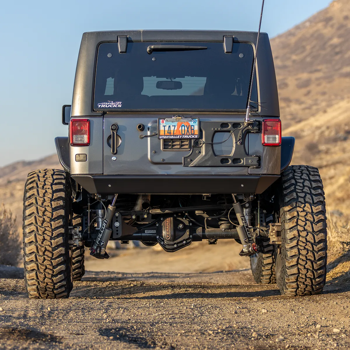 0718 Wrangler Legacy Rear Bumper Kit Raw product image