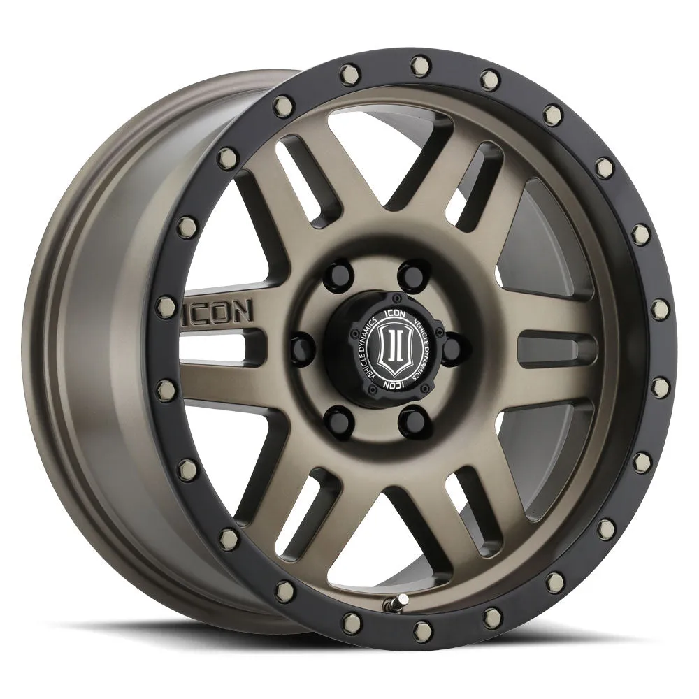 ICON Alloys Six Speed, Bronze, 17 x 8.5 / 6 x 135, 6mm Offset, 5" BS product image