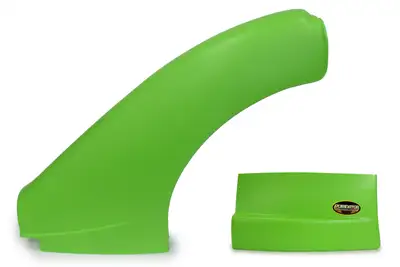 Dominator Race Body Dominator Late Model Flare Left Xtreme Green