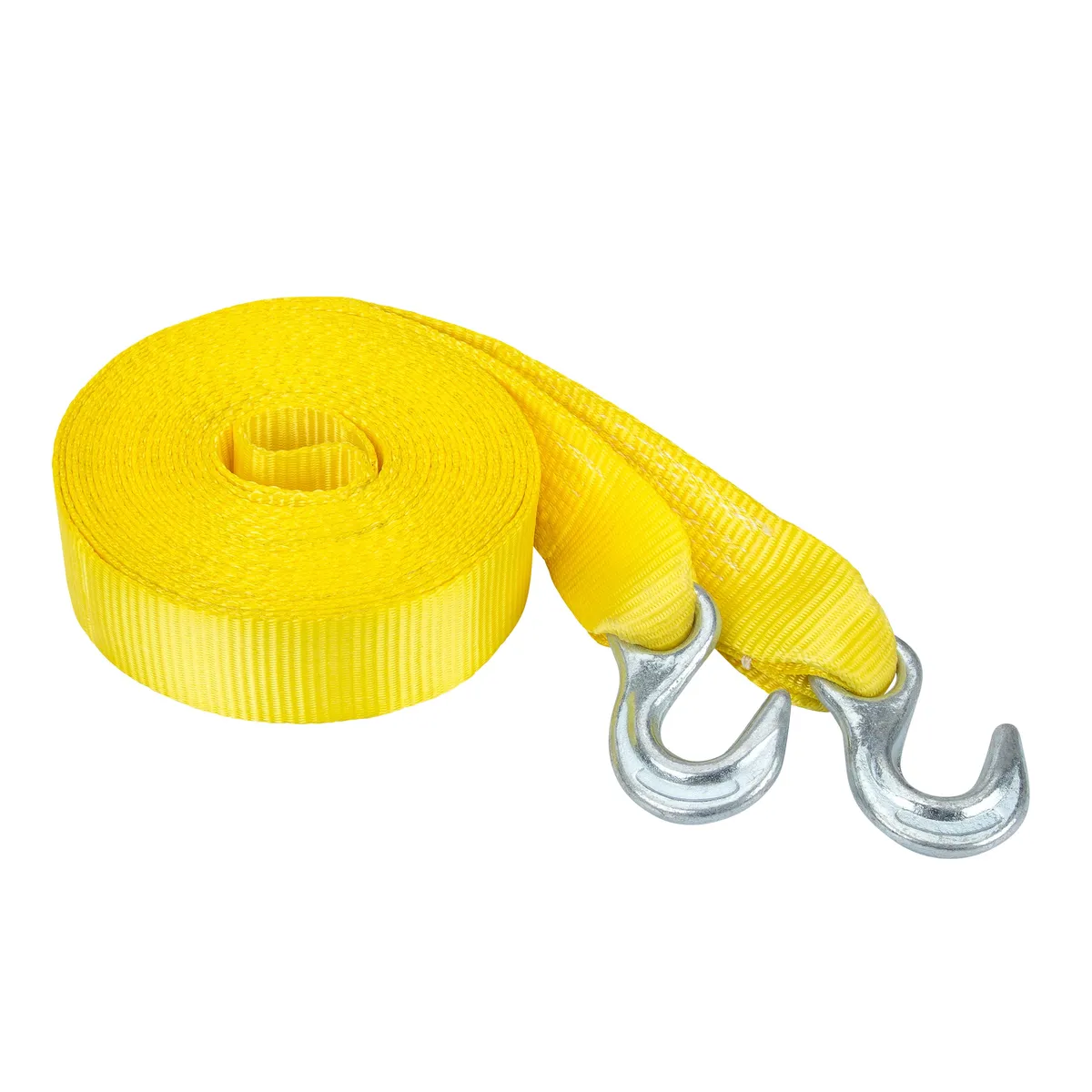 30ft 9000lb Tow Strap With Hooks 1 pk Yellow product image