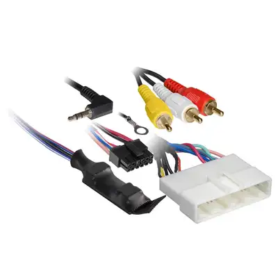 Metra Electronics Radio Backup CAM/AUX Retention Wiring Harness; w/o AMP;