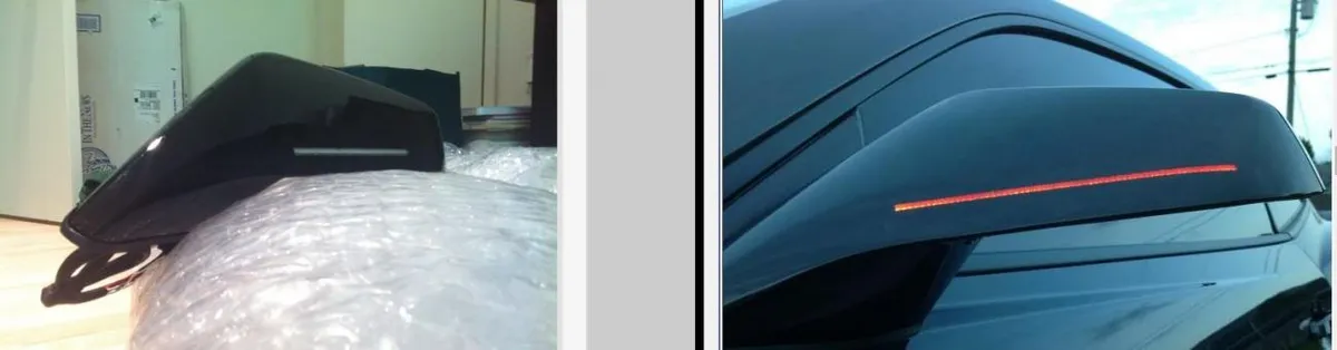 Chevy Camaro ORACLE Concept Side Mirrors - No Color - Dual Intensity Concept Side Mirrors - Camaro No Color product image