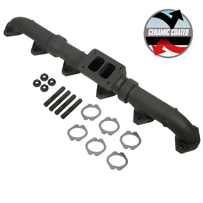BD Diesel bd Diesel 1048002 Cat t6 Ceramic Coated Exhaust Manifold/Cat 3406e 93-98/C15 Non-Acert 99-03