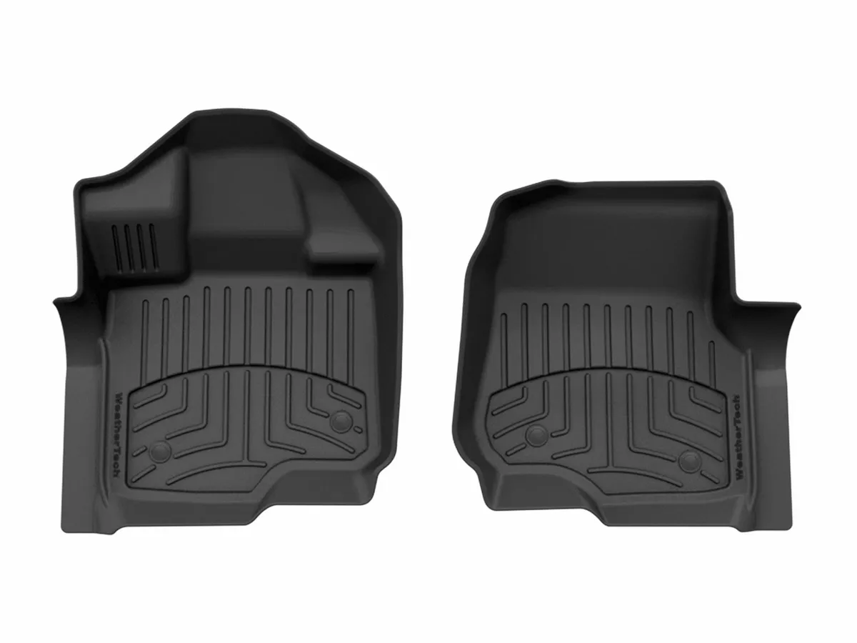 Weathertech WeatherTech 2015 - 2020 Ford F-150 Black Front FloorLiner HP for Vinyl Floor 446971VIM
