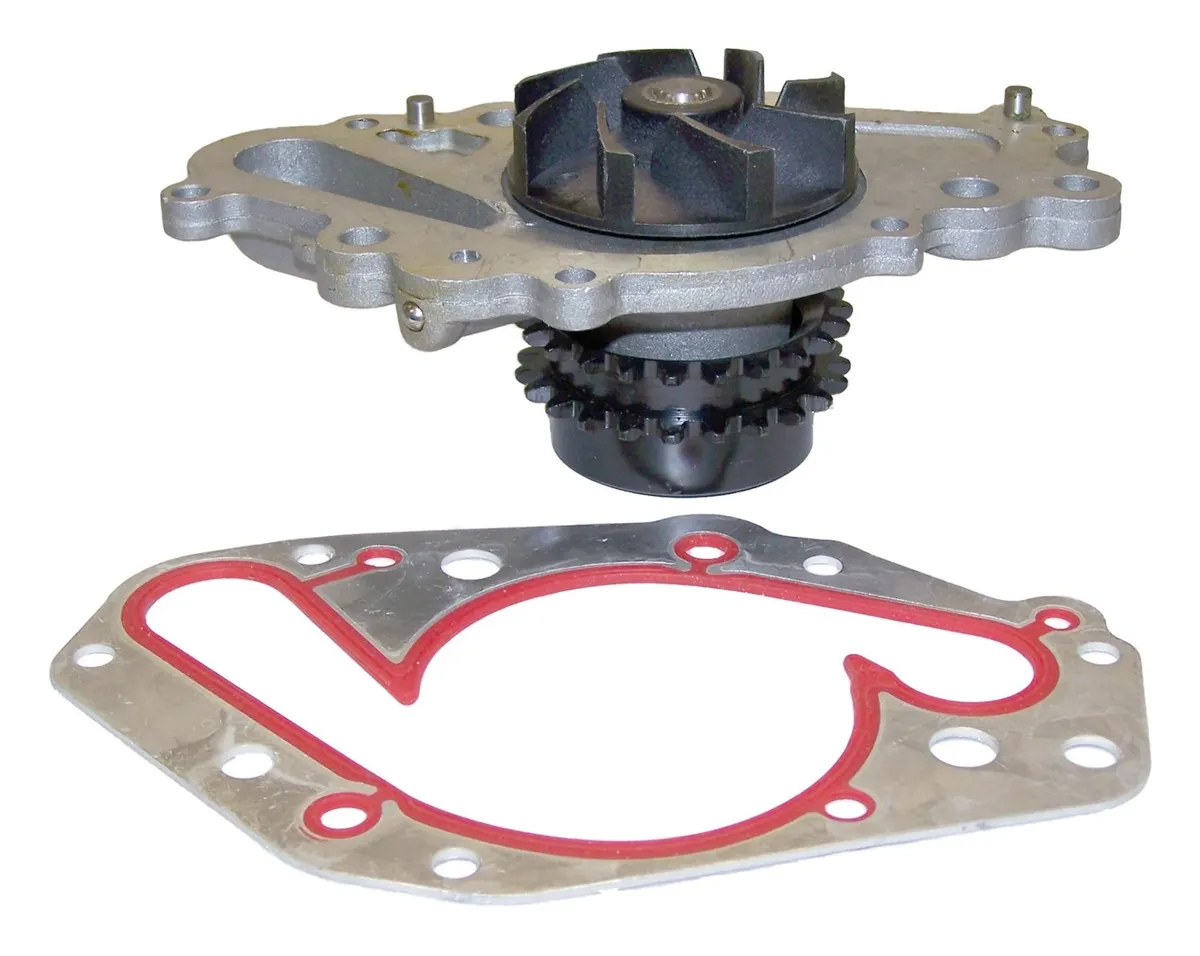 Crown Automotive Jeep Replacement 4663732AC Water Pump for Select 1998-2006 Dodge & Chrysler w/ 2.7L Engine, Includes Gasket product image
