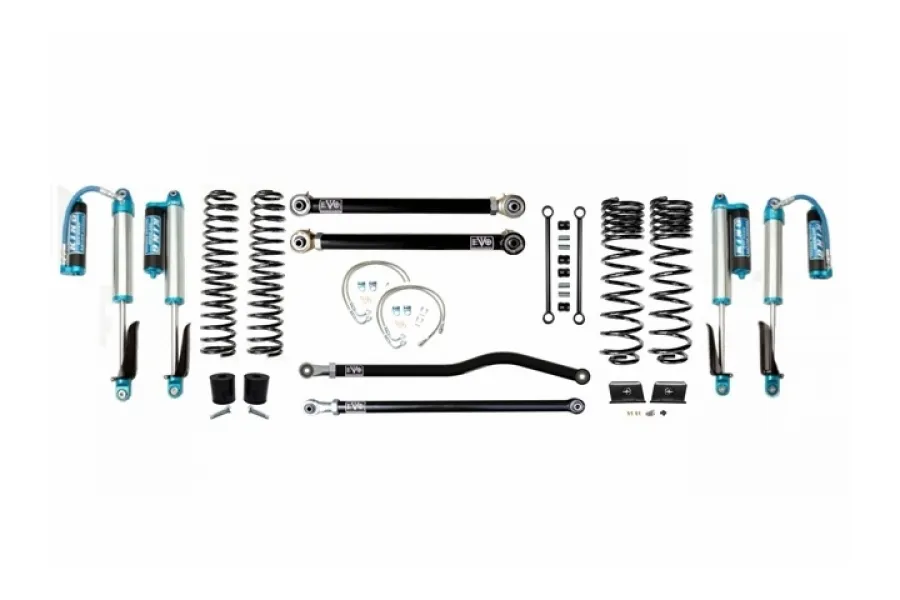 Evo Manufacturing 2.5in Enforcer Stage 2 Plus Lift Kit w/Evo Spec 2.5 King Shocks - JT product image