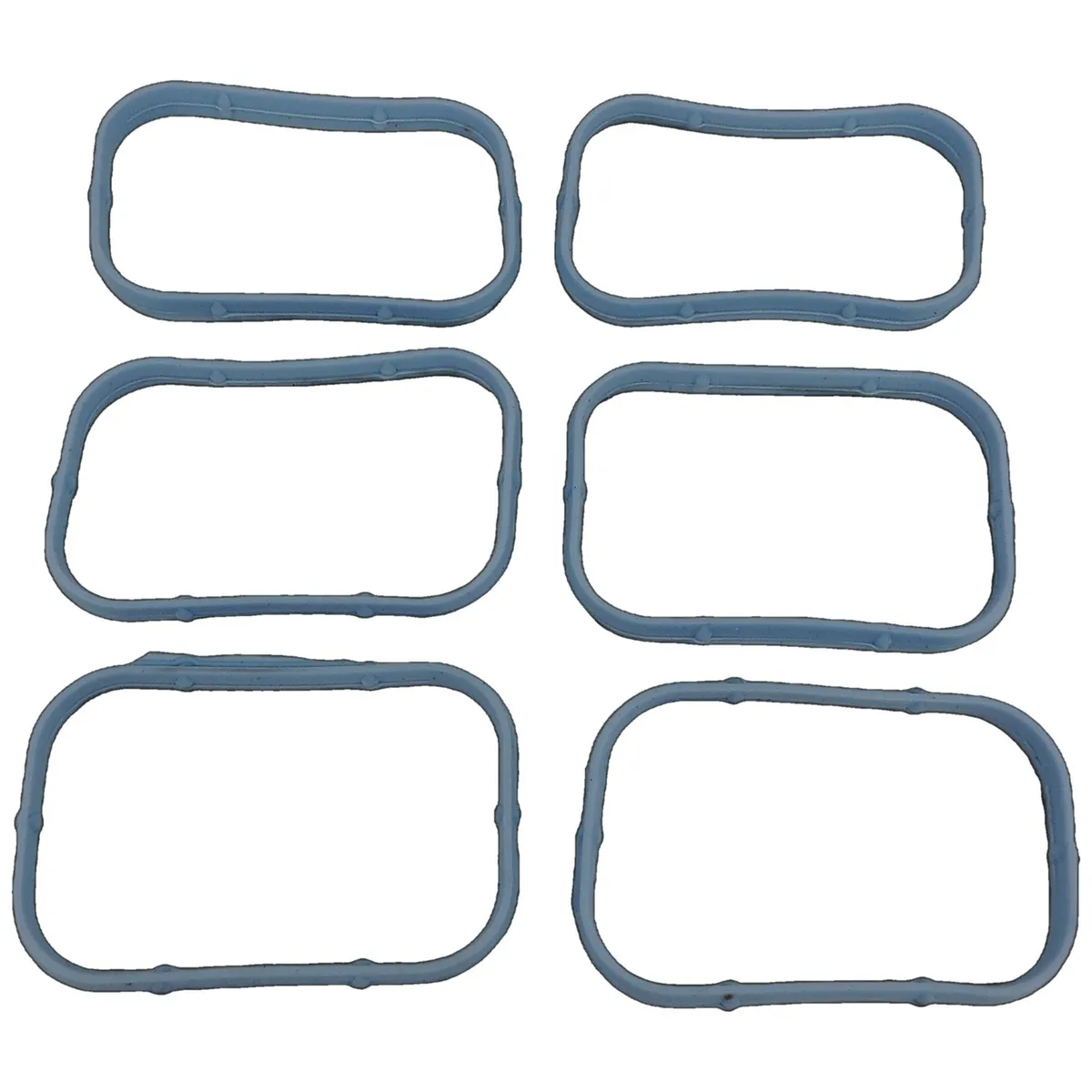Intake Manifold Gasket Set; Silicone; Blue; Use Existing Hardware; Upper; product image