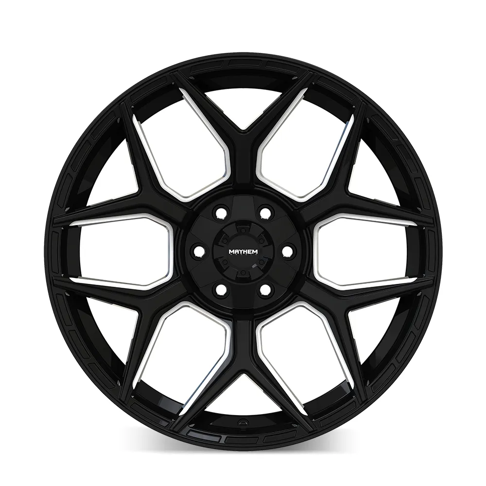 Vanquish (8119) Gloss Black Milled 20x9 6135/6139.7 0mm 106.1mm product image