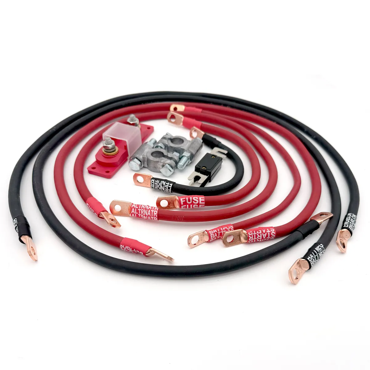 2003-2009 Toyota 4Runner Battery Cable Kit Gen 4 4.7 Liter 1/0 Gauge Battery Cable Big7Kits product image