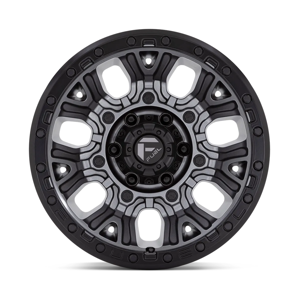 D824 17x9 6x120 M-Blk-Ddt 1mm product image
