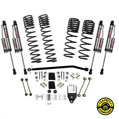 Skyjacker 18c Jeep Wrangler JL 4DR Rubicon Gas 4 In. Suspension Lift System w/ Adx Sho