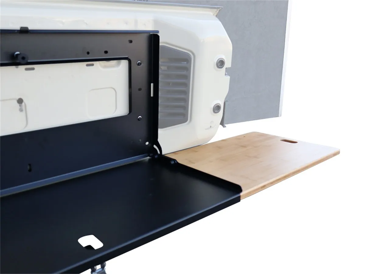 Drop Down Tailgate Table; For Jeep JK/JKU/JLs And Some SUV including The New Defender; product image