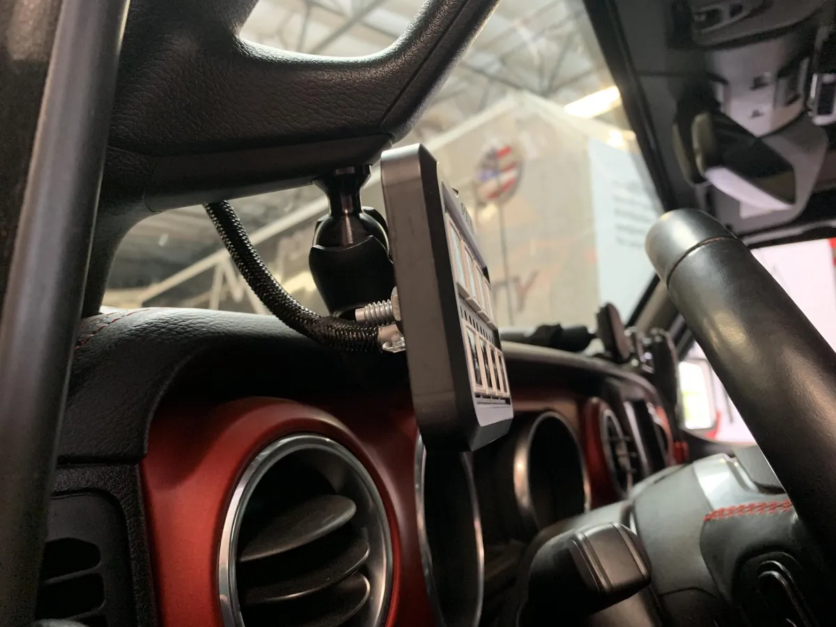 CMM A-Pillar 1 Inch Ball Mount Solution Jeep 2018-2023 Wrangler JL 2018-2023 Gladiator sPOD product image