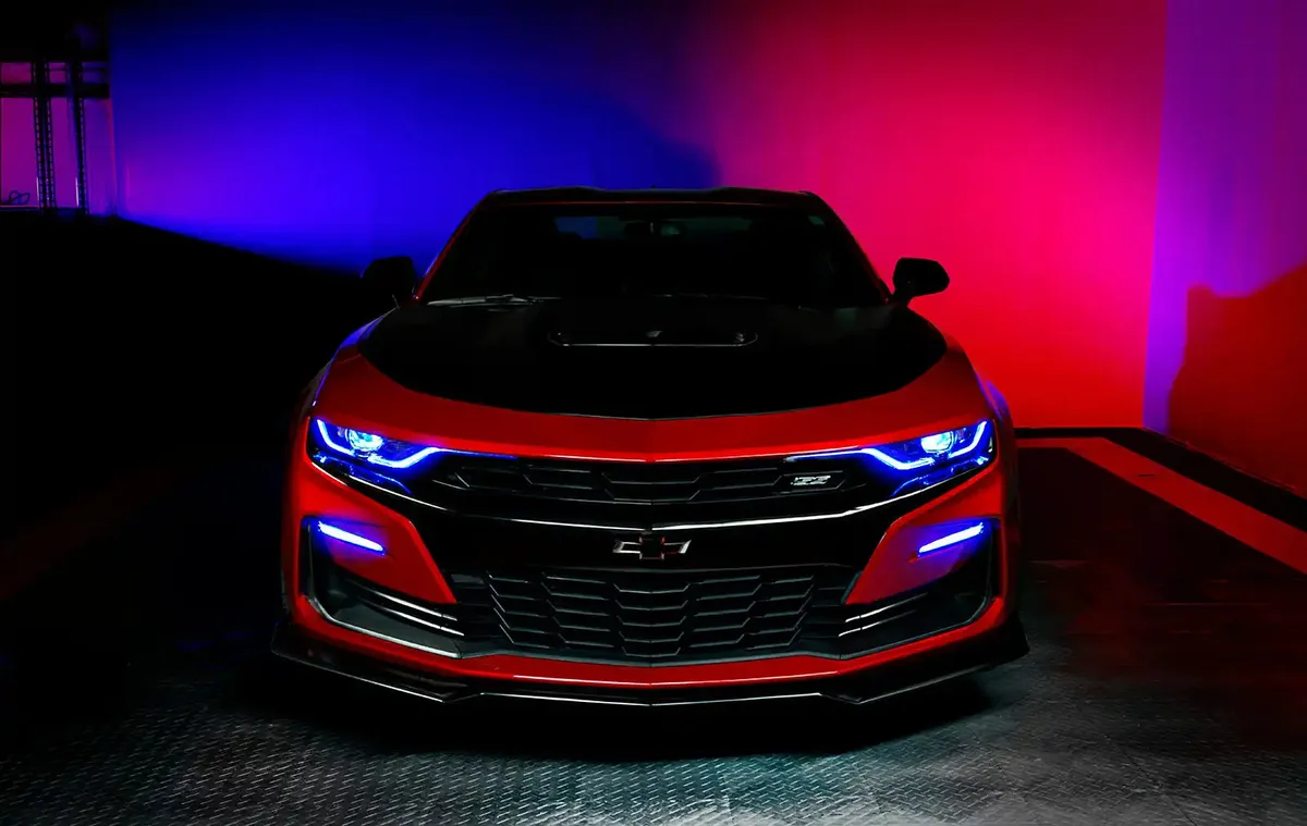 Oracle Lighting 2019-2024 Chevrolet Camaro Ss/Rs Colorshift Rgbw+a Headlight DRL Upgrade Kit product image