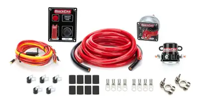 Quickcar Racing Wiring Kit 2 Gauge with Black 50-853 Panel