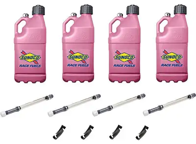 Sunoco Pink Utility Jug 5 Gal Case Kit