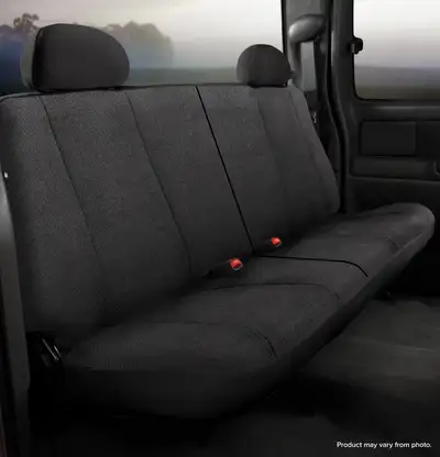 FIA Fia Trs45-13 Black Tr40 Series - Wrangler Saddleblanket Custom Fit Rear Seat Cover - Solid Black