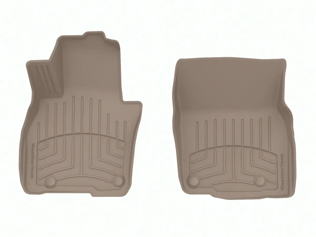 Weathertech FloorLiner™ HP; Tan; Front;