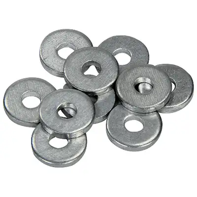 Allstar Performance 3/16in Back Up Washers 500Pk Aluminum