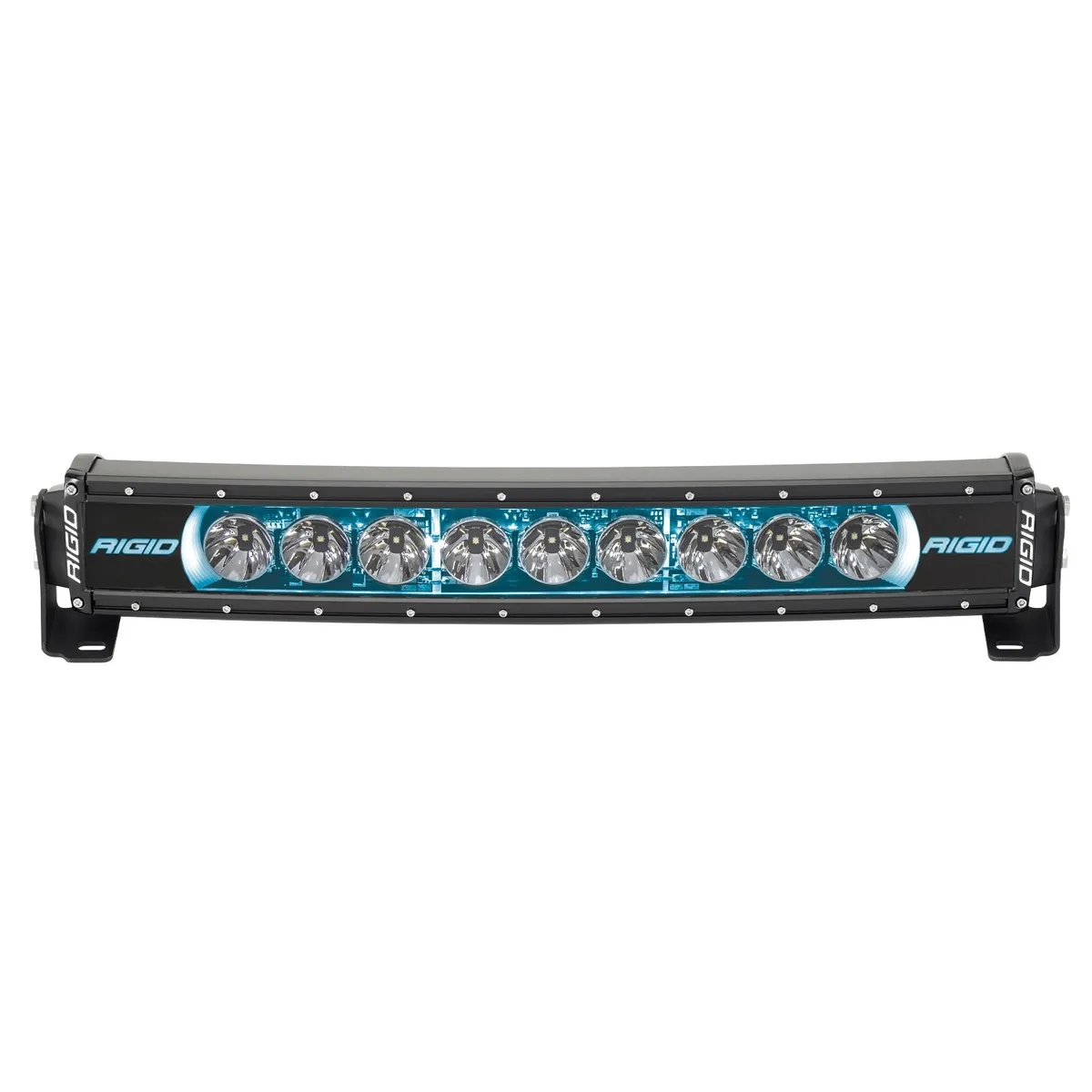 The stylish versatility of the RIGID Radiance lighting family just got better with Radiance+Curved RBGW Light Bars. These bars are featured packed and provide the user with the ability to toggle between eight available backlight options. product image