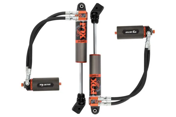 2018-2024 Jeep JL Front Internal Bypass Factory Race 3.0 Remote Reservoir 8.8 Inch 2-3 Inch Lift Dual Speed Compression Adjuster Fox Offroad Shocks product image