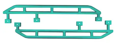 Steinjager Armor 2007-2018 Rock Sliders 4 Door Tiffany Blue