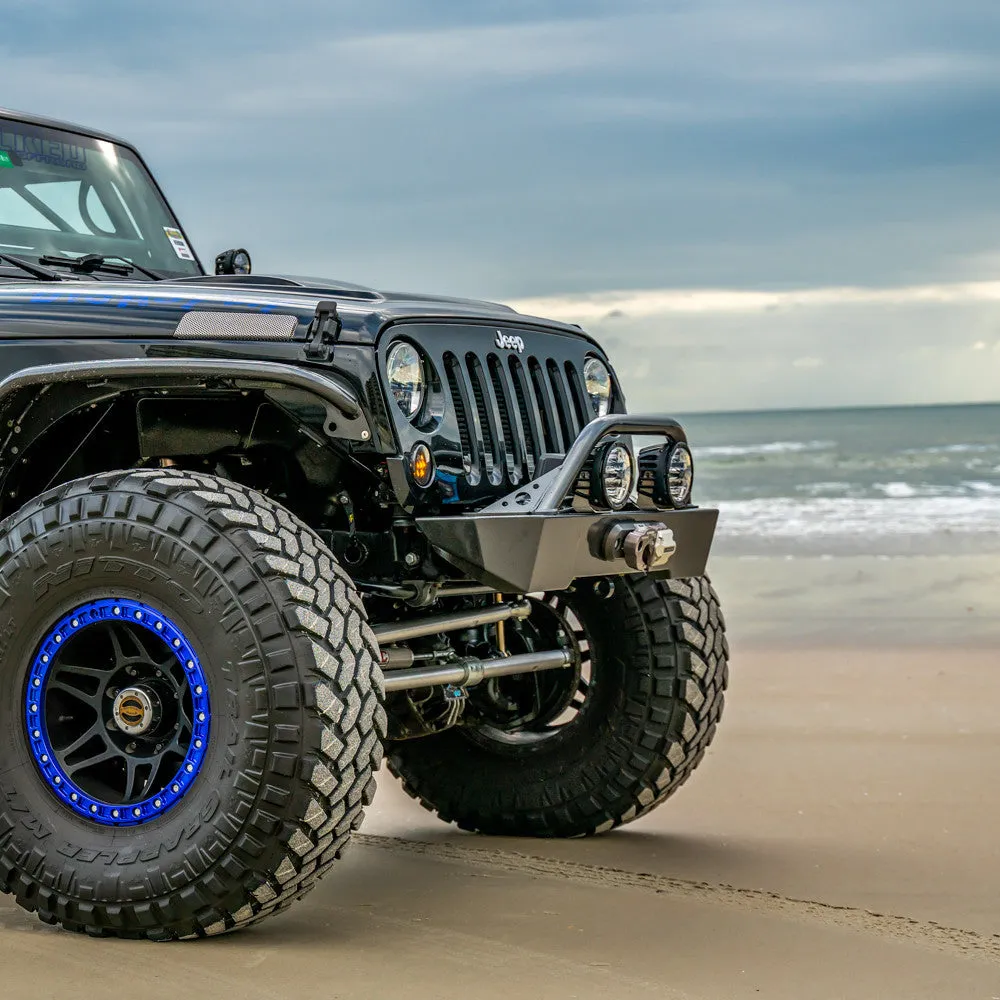 0718 Wrangler Krawler Lite Front Bumper With Hoop Raw product image