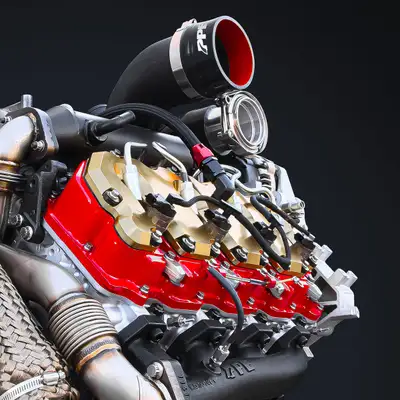 Pacific Performance Engineering Valve Cover Kit Black Matte No Pillars 2004.5-2010 6.6L Duramax PPE Diesel