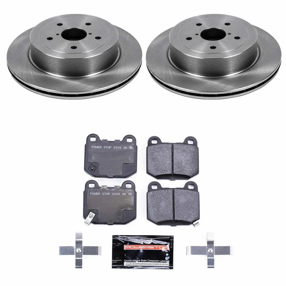 Track Day Spec Kit-Stage 2 Kit For Spec Racing Series/Advanced Track Day Enthusiasts: Rotors And Pads-For Use W/Race Tires product image