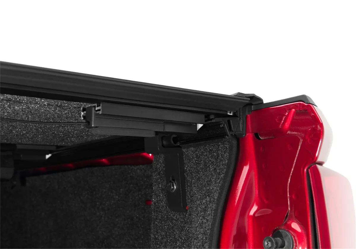 Fusion Tri-Fold Tonneau Cover; Magnetic Gray; Paint Code J7; product image