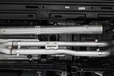 MBRP Exhaust Armor Pro Muffler Bypass; 3 in.; T304 Stainless Steel; Cutting Required; Dual;