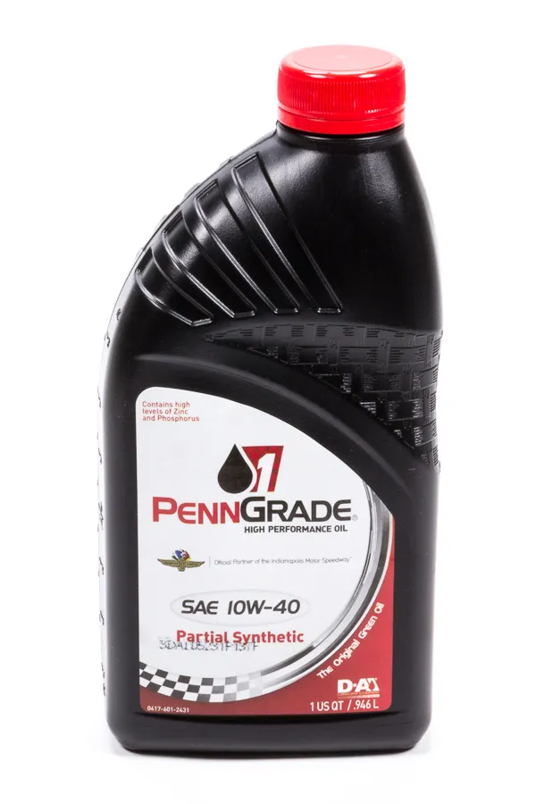 PennGrade PennGrade 1 Synthetic Blend High Perf Oil SAE 10W40 3 Gal Qt Case