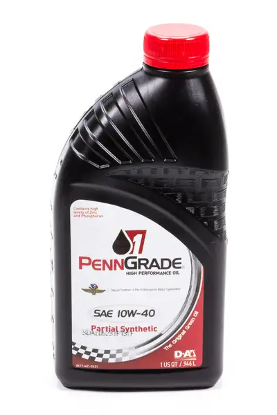 PennGrade PennGrade 1 Synthetic Blend High Perf Oil SAE 10W40 3 Gal Qt Case