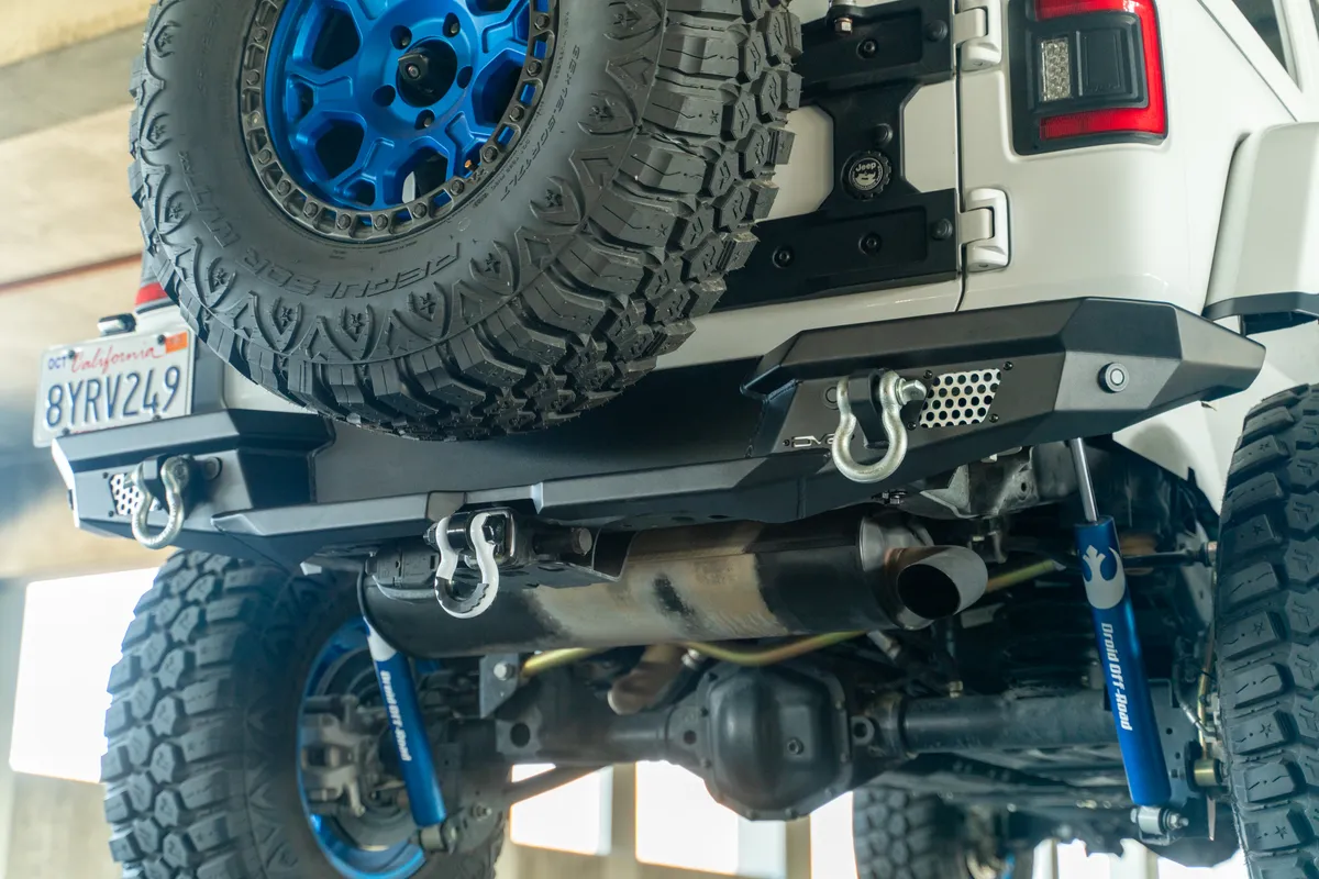 DV8 Offroad RBJL-13 Jeep Wrangler JL MTO Series Rear Bumper w/ Optional Tire Carrier product image