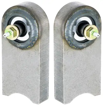 aFe Power Johnny Joint Kit 97-06 Wrangler TJ/LJ/XJ/MJ Front End Housing 2WD Beam Only Greasable 1/2 Inch Thru Bolts Reqs. Welding RockJock 4x4