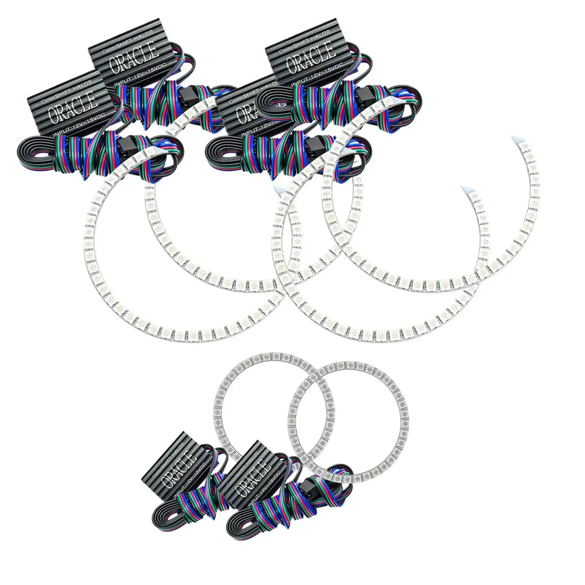 ORACLE Lighting 2011-2013 Jeep Grand Cherokee LED Headlight Halo Kit product image