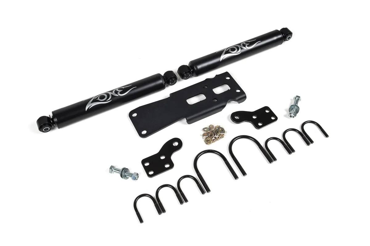 Dual Steering Stabilizer Kit w/ Shocks | Jeep Wrangler JK (07-18) product image