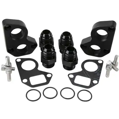 Billet Specialties LS Engine Remote Water Pump Adapters