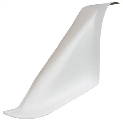 True Performance & Fabrication Fender Left Asphalt Outlaw White