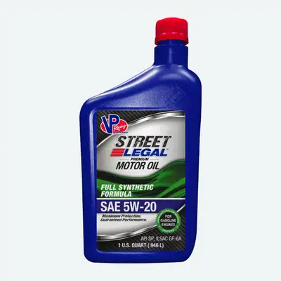 VP Racing Fuels VP Racing Fuels VP3952043 Street Legal Synthetic Formula 5W-20 (GF-6) Qt
