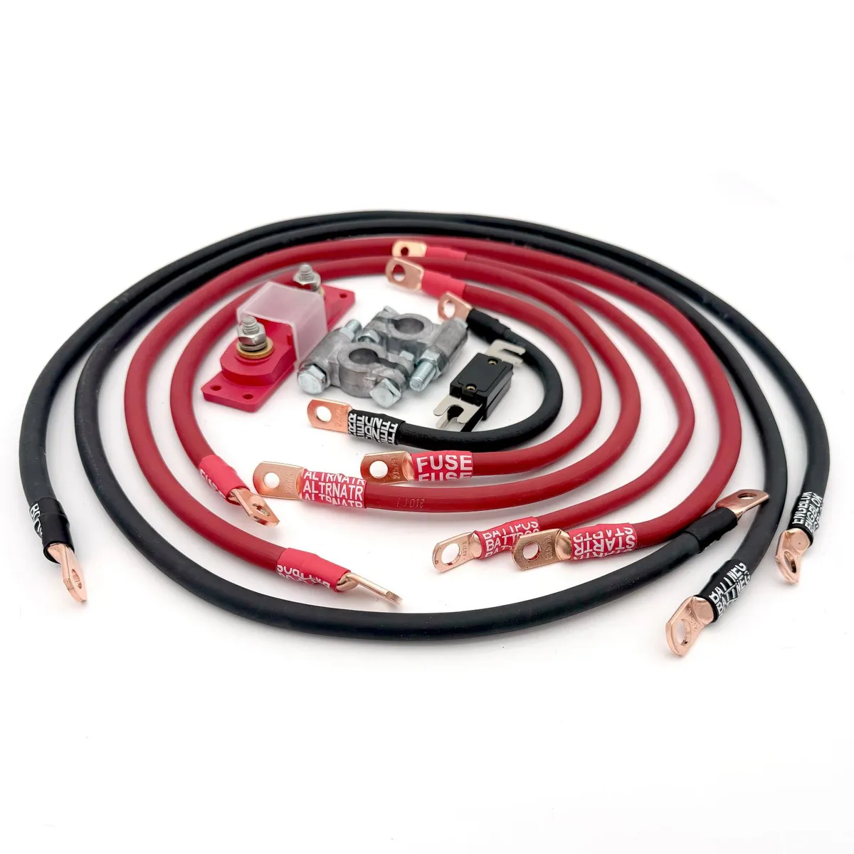 2003-2009 Toyota 4Runner Battery Cable Kit Gen 4 4.7 Liter 1/0 Gauge Battery Cable Big7Kits product image
