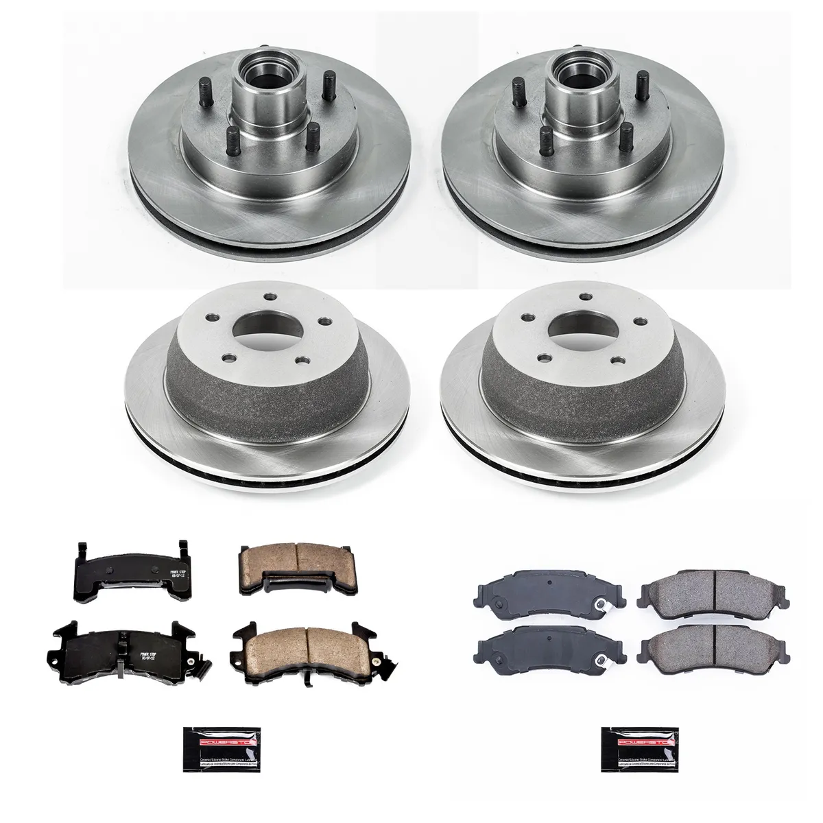 Front And Rear Lexus Ct200h 2017-2011 Autospecialty Brake Kit product image