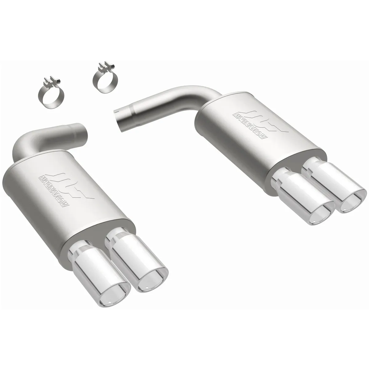 MagnaFlow 1992-1996 Chevrolet Corvette Street Series Axle-Back Performance Exhaust System product image