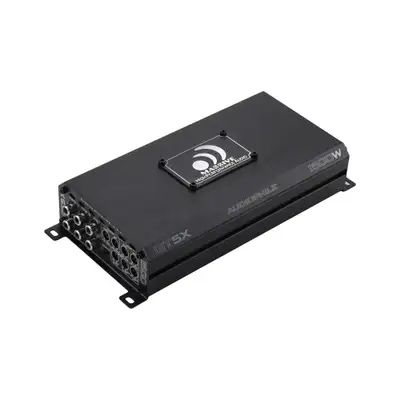 Massive Audio GT5X - 115 Watts RMS x 4 @ 2 Ohm + 510 Watts @ 1 Ohm 5-CH Amplifier With Bass Remote