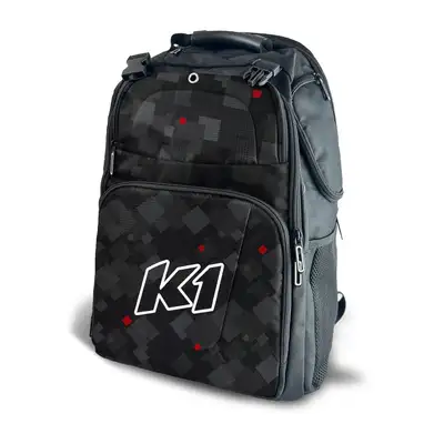 K1 RaceGear Backpack Quest Lifestyle Black Red Grey