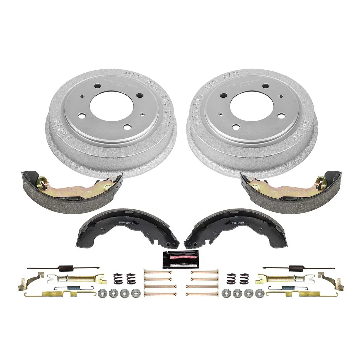 Autospecialty Drum Kit Rear 1997-2000 Hyundai Elantra 1997-1999 Hyundai Tiburon product image