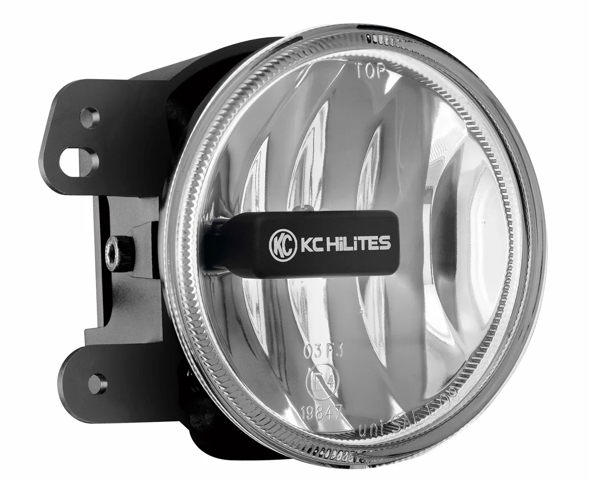 KC Hilites 1494 KC g4 Gravity LED 4in SAE Ece Fog 1-Light - 2007-2009 Jeep Wrangler JK 2/4-Door product image