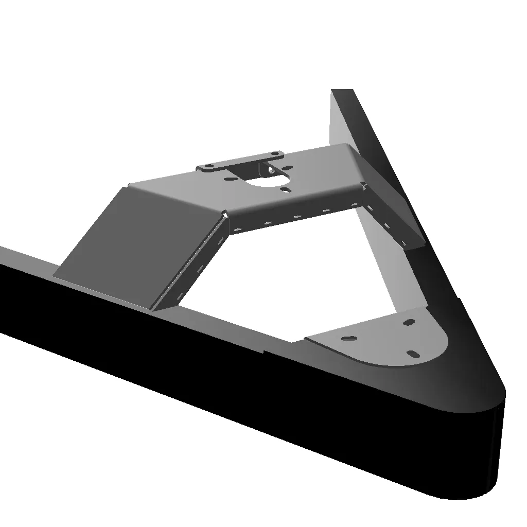 Trailer Tongue Jack Heavy Duty Relocation Mount product image