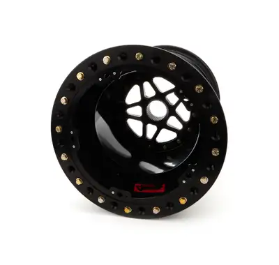 Sander Engineering Sprint Wheel 15x18 5in BS Outside Lock Black