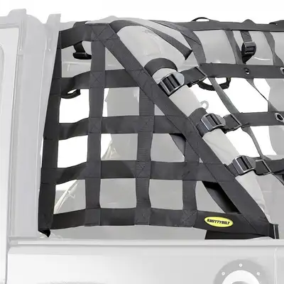 Smittybilt 9706 Wrangler TJ Cres2 Heavy Duty Cargo Restraint System; Black 2in Webbing
